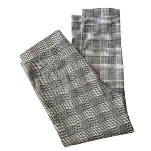 FIT SIGHT Comfort Trouser Highrise Plaid  with comfort waist  Sz 12